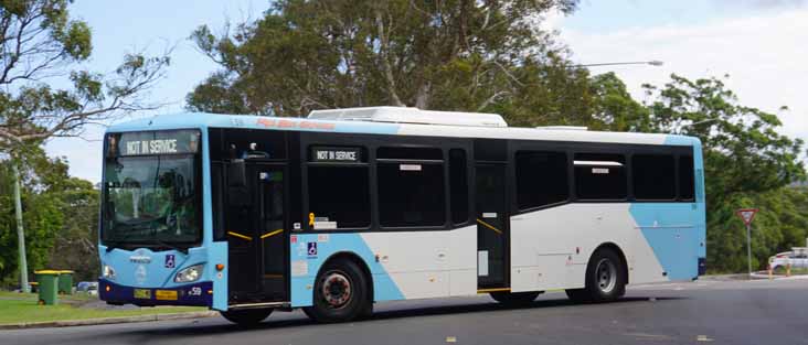 Red Bus Iveco Metro Express 59